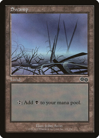 Swamp (339) [Urza's Saga] | Jomio and Rueliete's Cards and Comics