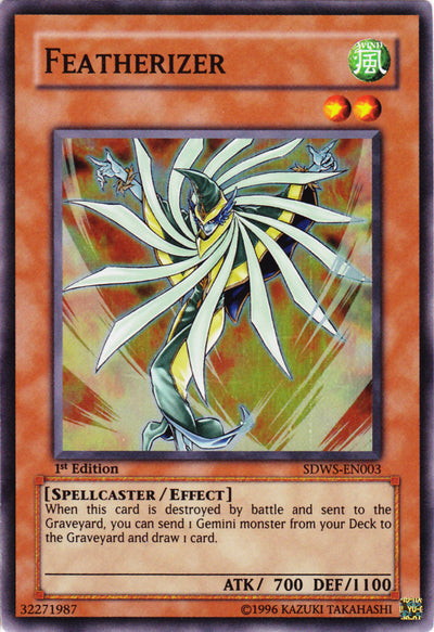 Featherizer [SDWS-EN003] Super Rare | Jomio and Rueliete's Cards and Comics