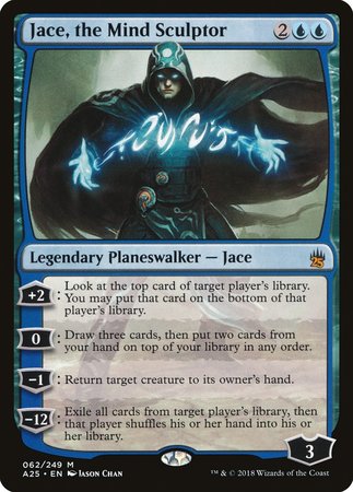 Jace, the Mind Sculptor [Masters 25] | Jomio and Rueliete's Cards and Comics