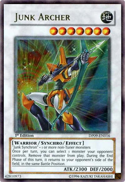 Junk Archer [DP09-EN016] Ultra Rare | Jomio and Rueliete's Cards and Comics