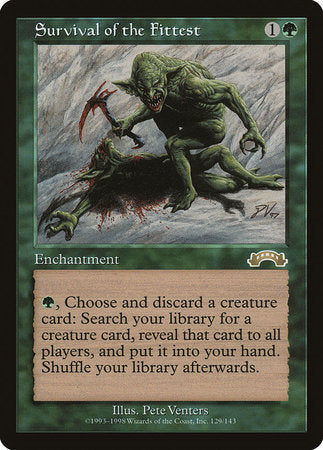 Survival of the Fittest [Exodus] | Jomio and Rueliete's Cards and Comics