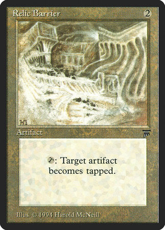 Relic Barrier [Legends] | Jomio and Rueliete's Cards and Comics