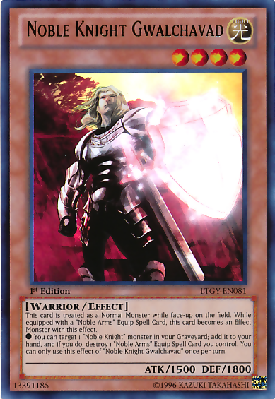 Noble Knight Gwalchavad [LTGY-EN081] Ultra Rare | Jomio and Rueliete's Cards and Comics