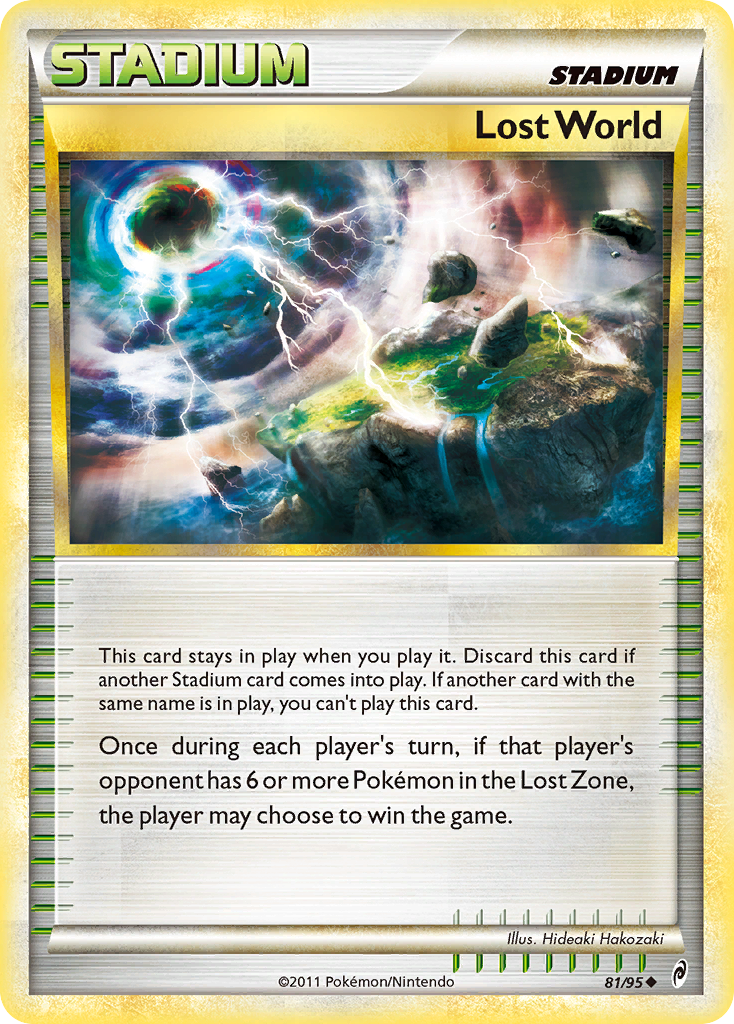Lost World (81/95) [HeartGold & SoulSilver: Call of Legends] | Jomio and Rueliete's Cards and Comics