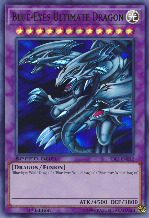 Blue-Eyes Ultimate Dragon [SBLS-EN012] Ultra Rare | Jomio and Rueliete's Cards and Comics