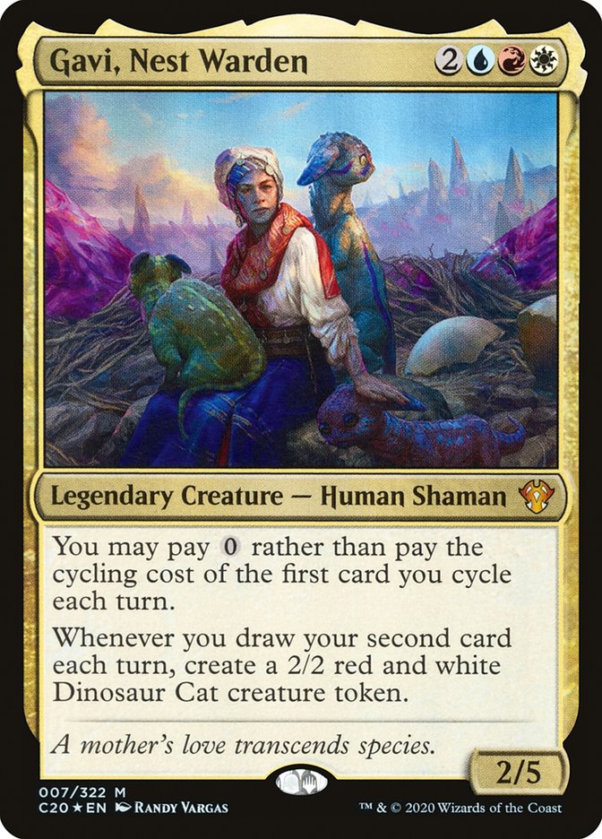 Gavi, Nest Warden [Commander 2020] | Jomio and Rueliete's Cards and Comics