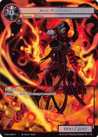 Mad Pyromancer (Full Art) (PofA-096) [Alice Origin IV: Prologue of Attoractia] | Jomio and Rueliete's Cards and Comics
