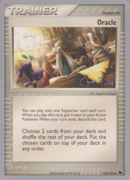 Oracle (138/144) (Blaziken Tech - Chris Fulop) [World Championships 2004] | Jomio and Rueliete's Cards and Comics