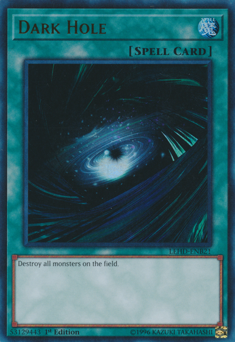 Dark Hole [LEHD-ENB21] Ultra Rare | Jomio and Rueliete's Cards and Comics