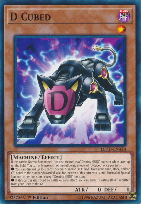D Cubed [LEHD-ENA14] Common | Jomio and Rueliete's Cards and Comics