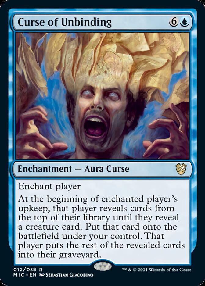 Curse of Unbinding [Innistrad: Midnight Hunt Commander] | Jomio and Rueliete's Cards and Comics