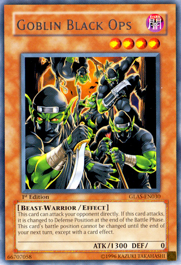 Goblin Black Ops [GLAS-EN030] Rare | Jomio and Rueliete's Cards and Comics