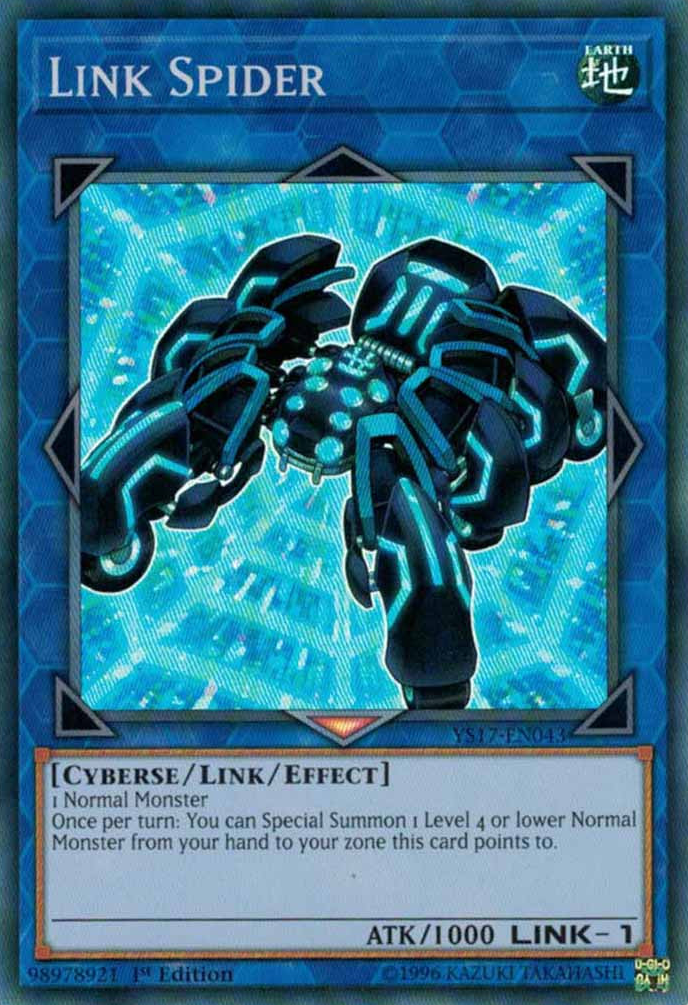 Link Spider [YS17-EN043] Super Rare | Jomio and Rueliete's Cards and Comics