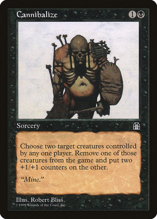 Cannibalize [Stronghold] | Jomio and Rueliete's Cards and Comics
