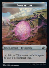 Powerstone // Elemental Double-Sided Token [The Brothers' War Tokens] | Jomio and Rueliete's Cards and Comics