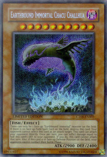 Earthbound Immortal Chacu Challhua [CT06-ENS03] Secret Rare | Jomio and Rueliete's Cards and Comics