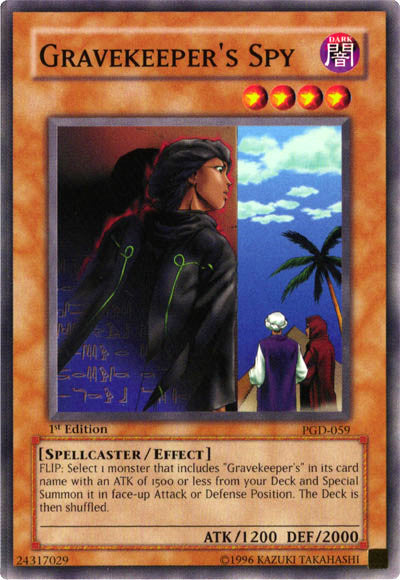Gravekeeper's Spy [PGD-059] Common | Jomio and Rueliete's Cards and Comics