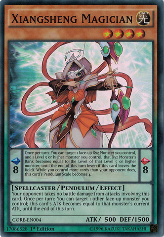 Xiangsheng Magician [CORE-EN004] Super Rare | Jomio and Rueliete's Cards and Comics