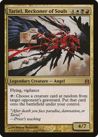 Tariel, Reckoner of Souls [Commander 2011] | Jomio and Rueliete's Cards and Comics