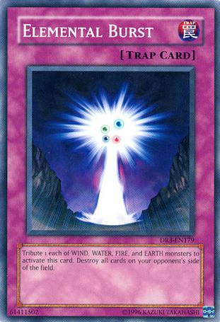 Elemental Burst [DR3-EN179] Common | Jomio and Rueliete's Cards and Comics