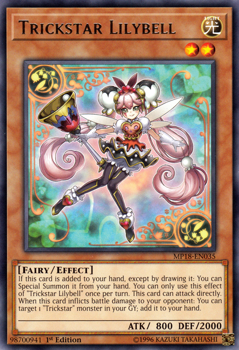 Trickstar Lilybell [MP18-EN035] Rare | Jomio and Rueliete's Cards and Comics