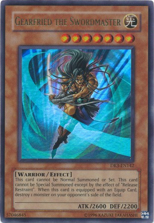 Gearfried the Swordmaster [DR3-EN142] Ultra Rare | Jomio and Rueliete's Cards and Comics