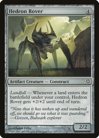 Hedron Rover [Worldwake] | Jomio and Rueliete's Cards and Comics