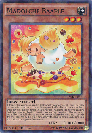 Madolche Baaple (Shatterfoil) [BP03-EN097] Common | Jomio and Rueliete's Cards and Comics