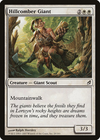 Hillcomber Giant [Lorwyn] | Jomio and Rueliete's Cards and Comics
