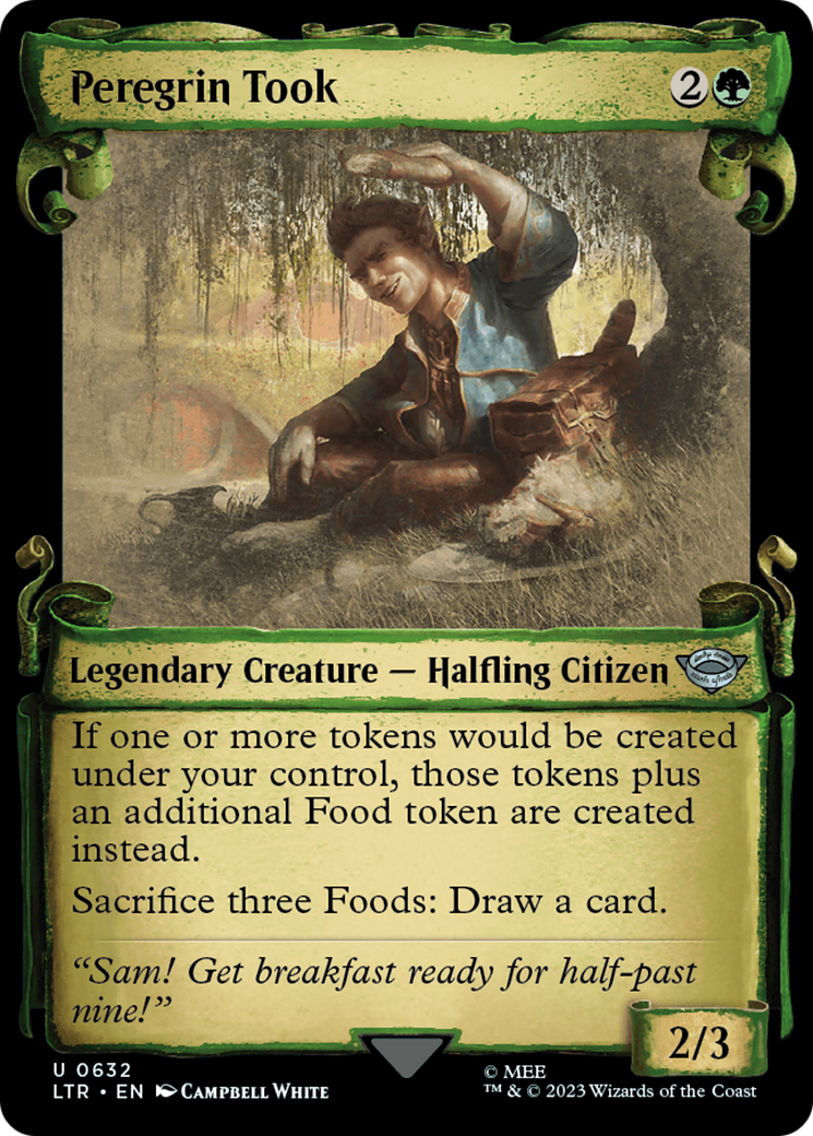 Peregrin Took [The Lord of the Rings: Tales of Middle-Earth Showcase Scrolls] | Jomio and Rueliete's Cards and Comics
