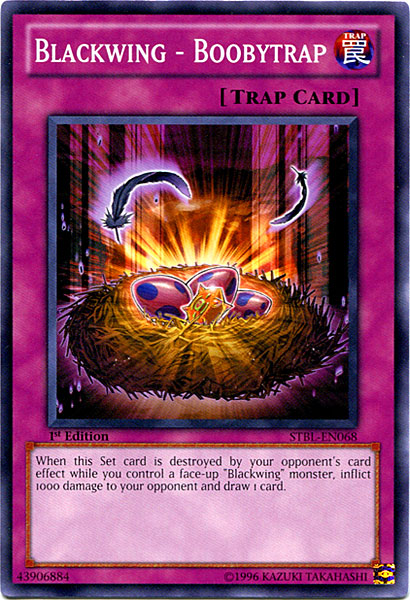 Blackwing - Boobytrap [STBL-EN068] Common | Jomio and Rueliete's Cards and Comics