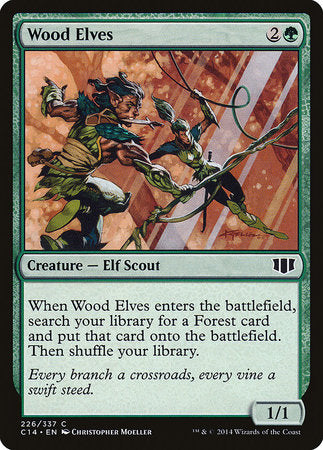 Wood Elves [Commander 2014] | Jomio and Rueliete's Cards and Comics