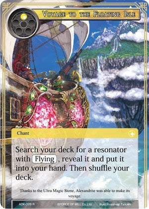 Voyage to the Floating Isle (ADK-026) [Advent of the Demon King] | Jomio and Rueliete's Cards and Comics