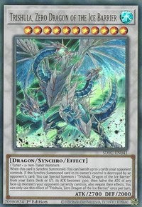 Trishula, Zero Dragon of the Ice Barrier [SDFC-EN041] Ultra Rare | Jomio and Rueliete's Cards and Comics