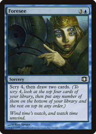 Foresee [Future Sight] | Jomio and Rueliete's Cards and Comics