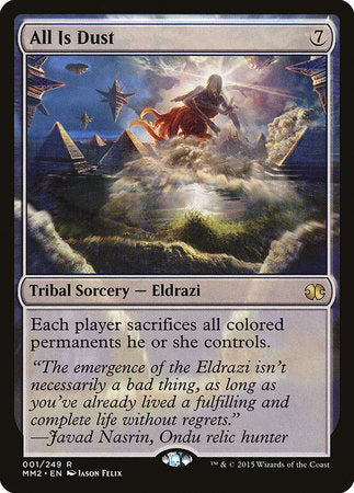 All Is Dust [Modern Masters 2015] | Jomio and Rueliete's Cards and Comics