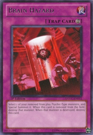 Brain Hazard [EXVC-EN072] Rare | Jomio and Rueliete's Cards and Comics