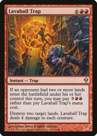 Lavaball Trap [Zendikar] | Jomio and Rueliete's Cards and Comics