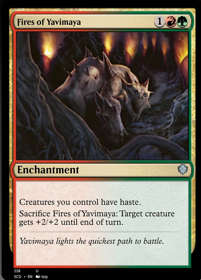 Fires of Yavimaya [Starter Commander Decks] | Jomio and Rueliete's Cards and Comics