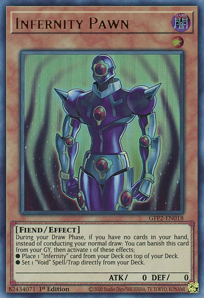 Infernity Pawn [GFP2-EN018] Ultra Rare | Jomio and Rueliete's Cards and Comics