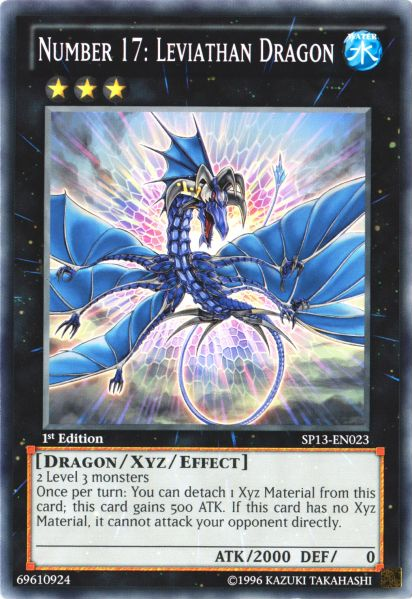 Number 17: Leviathan Dragon [SP13-EN023] Common | Jomio and Rueliete's Cards and Comics