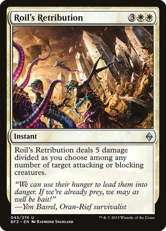 Roil's Retribution [Battle for Zendikar] | Jomio and Rueliete's Cards and Comics