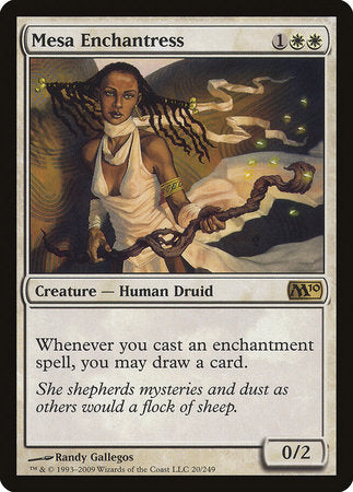 Mesa Enchantress [Magic 2010] | Jomio and Rueliete's Cards and Comics