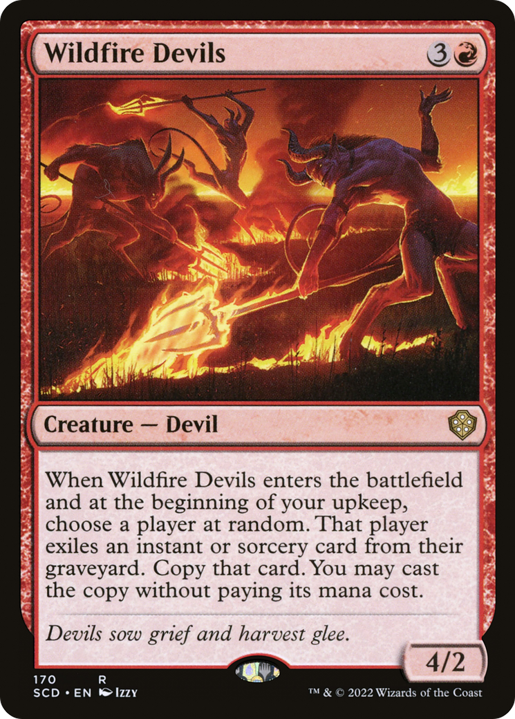 Wildfire Devils [Starter Commander Decks] | Jomio and Rueliete's Cards and Comics