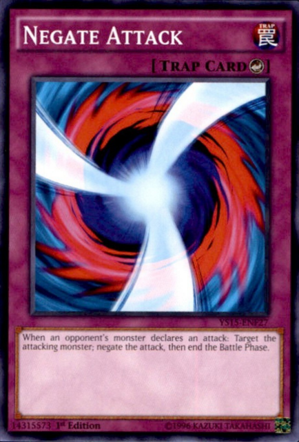 Negate Attack [YS15-ENF27] Common | Jomio and Rueliete's Cards and Comics