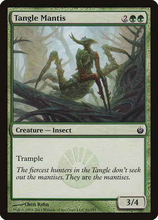 Tangle Mantis [Mirrodin Besieged] | Jomio and Rueliete's Cards and Comics