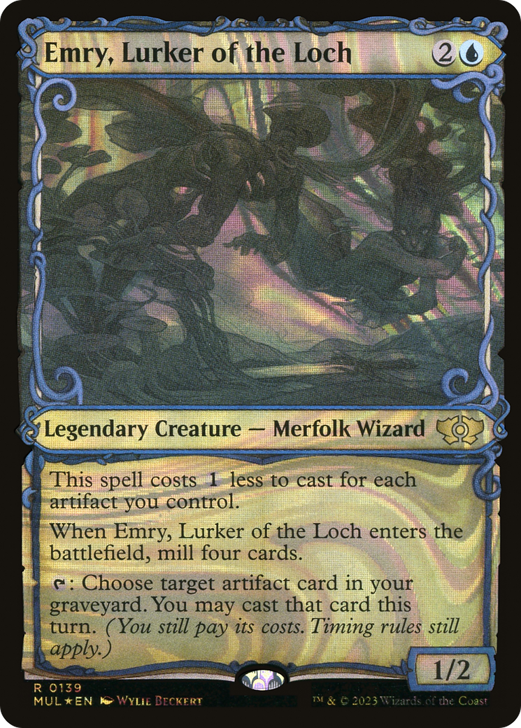 Emry, Lurker of the Loch (Halo Foil) [Multiverse Legends] | Jomio and Rueliete's Cards and Comics