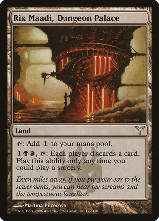 Rix Maadi, Dungeon Palace [Dissension] | Jomio and Rueliete's Cards and Comics