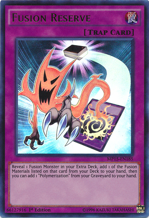 Fusion Reserve [MP15-EN185] Ultra Rare | Jomio and Rueliete's Cards and Comics