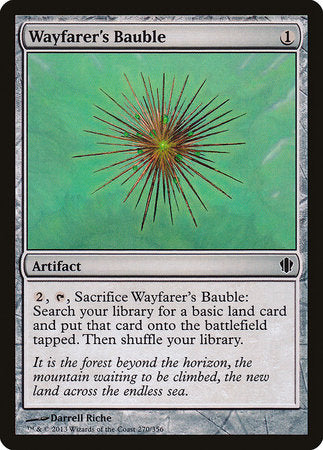 Wayfarer's Bauble [Commander 2013] | Jomio and Rueliete's Cards and Comics
